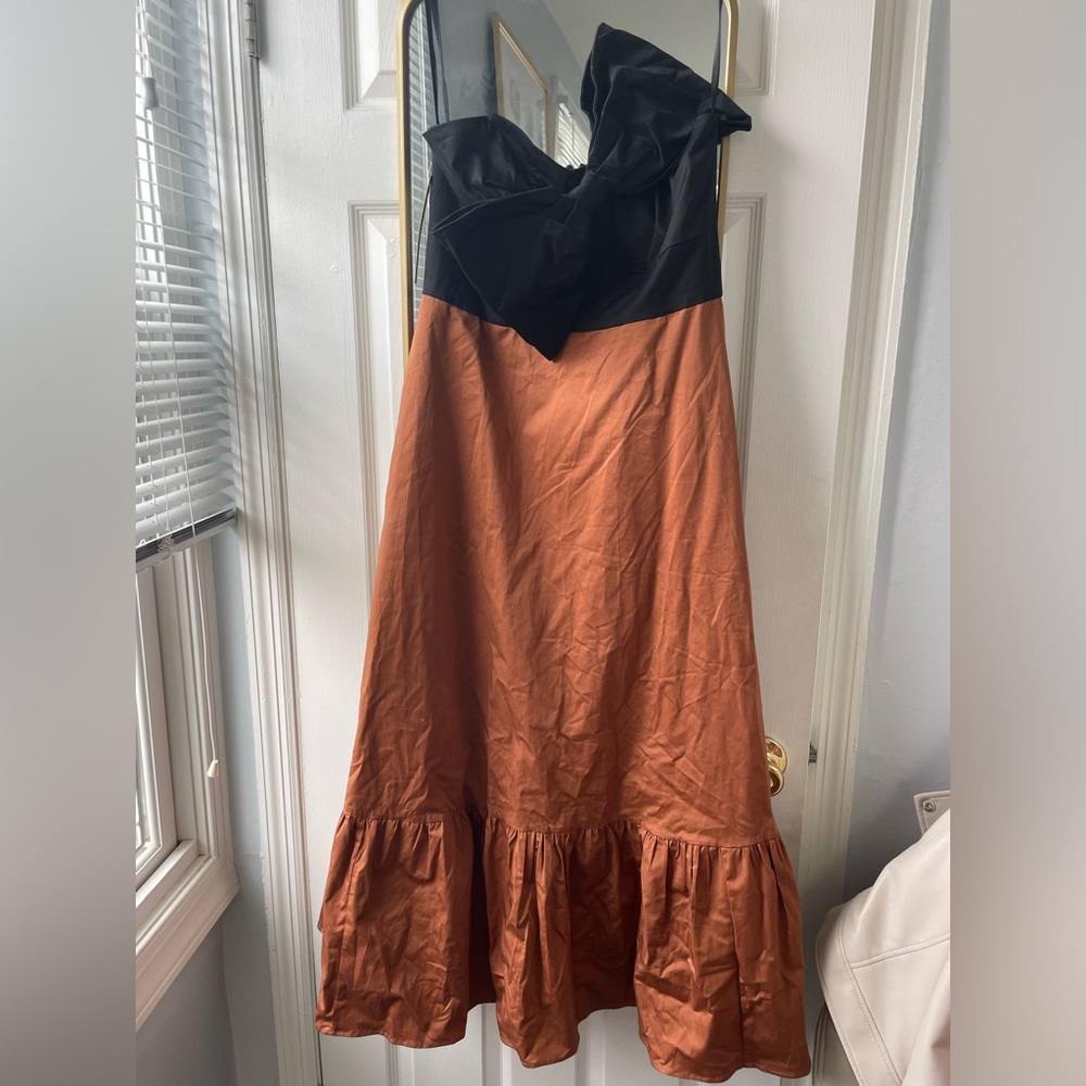 Anthropologie/Hutch Strapless Bow Dress